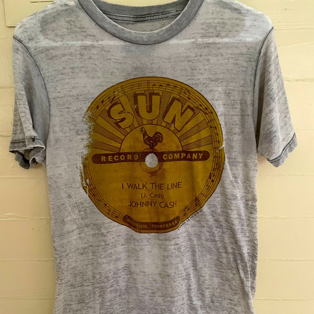 Sun Records Johnny Cash tee